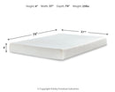 Chime 8 Inch Memory Foam Mattress in a Box
