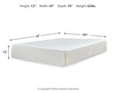 Chime 12 Inch Memory Foam Mattress in a Box