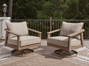Harmony Headlands Outdoor Swivel Lounge with Cushion