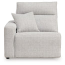 Modmax II Power Reclining Sectional with Consoles